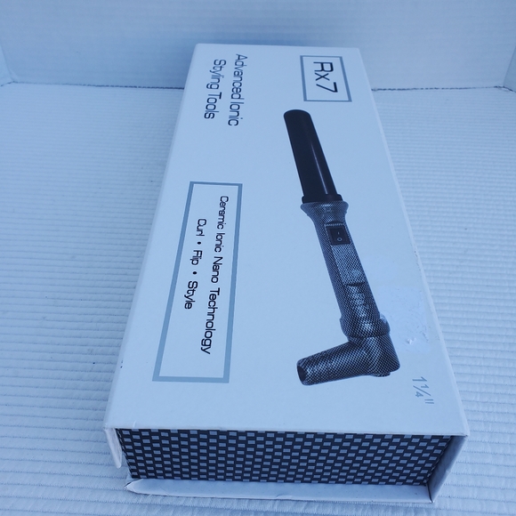 Rx7 Hot Curling Iron Wand 1.25" 2180 Ceramic Ino Nano Tourmaline New InBox - Picture 11 of 12
